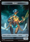 Image for Robot // Sliver Double-Sided Token (Edge of Eternities) (10 // 1) - Magic: The Gathering