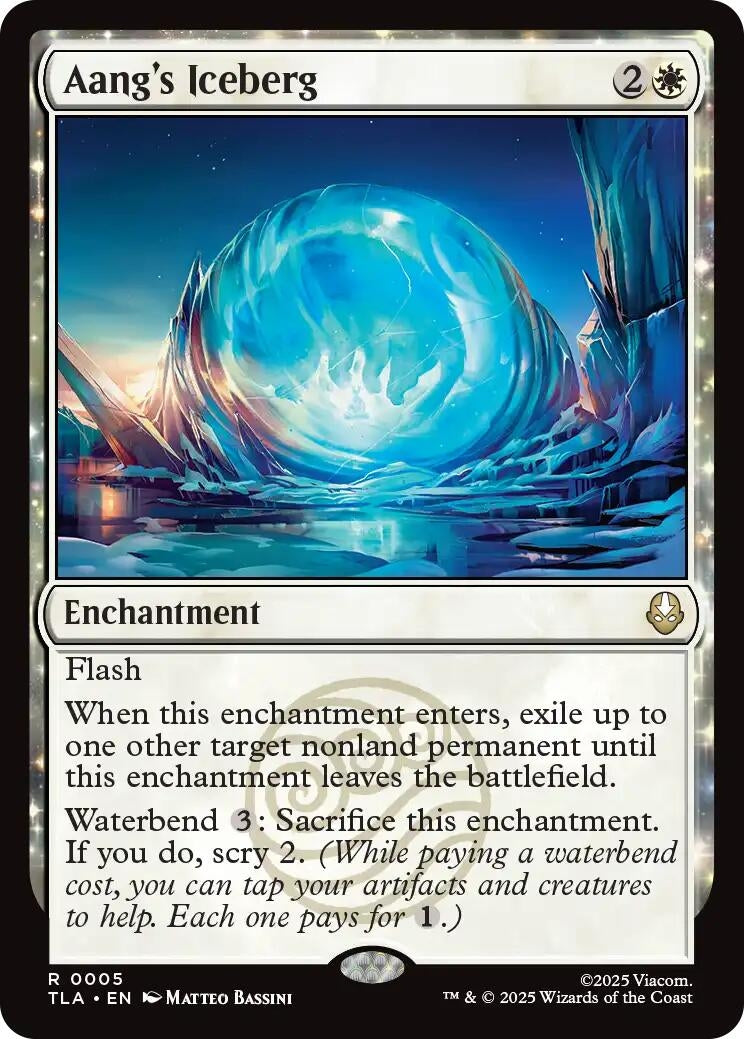 Image for Aang's Iceberg (Avatar: The Last Airbender) (5) - Magic: The Gathering