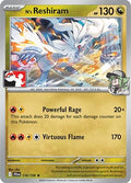 N's Reshiram [Prize Pack Series Cards] (116/159)