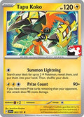 Tapu Koko [Prize Pack Series Cards] (065/191)