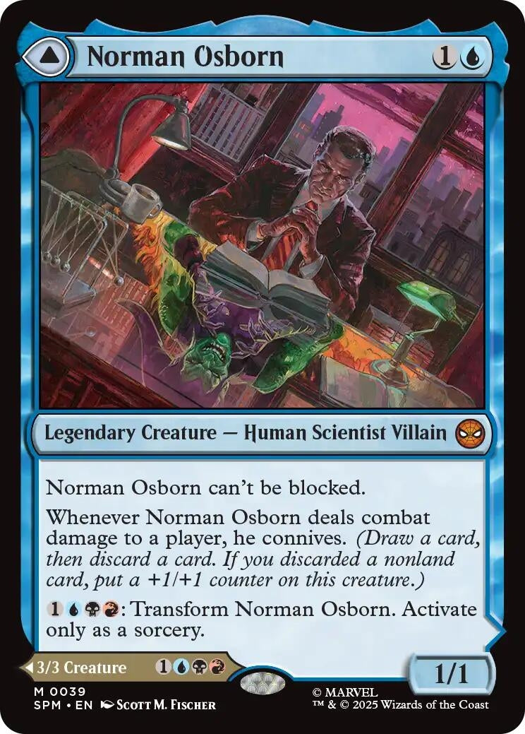 Image for Norman Osborn (Marvel's Spider-Man) (39) - Magic: The Gathering