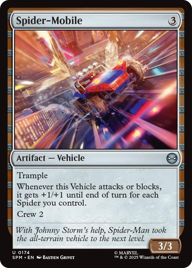 Image for Spider-Mobile (Marvel's Spider-Man) (174) - Magic: The Gathering