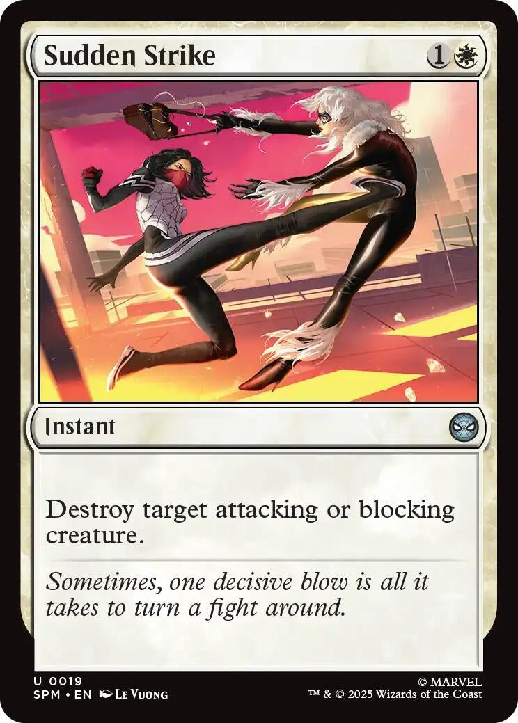 Image for Sudden Strike (Marvel's Spider-Man) (19) - Magic: The Gathering