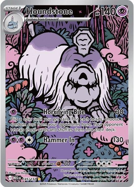 Houndstone [ME01: Mega Evolution] (145/132)