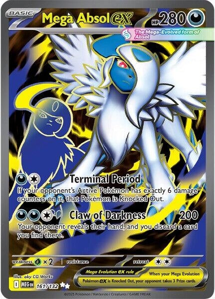 Mega Absol ex [ME01: Mega Evolution] (161/132)