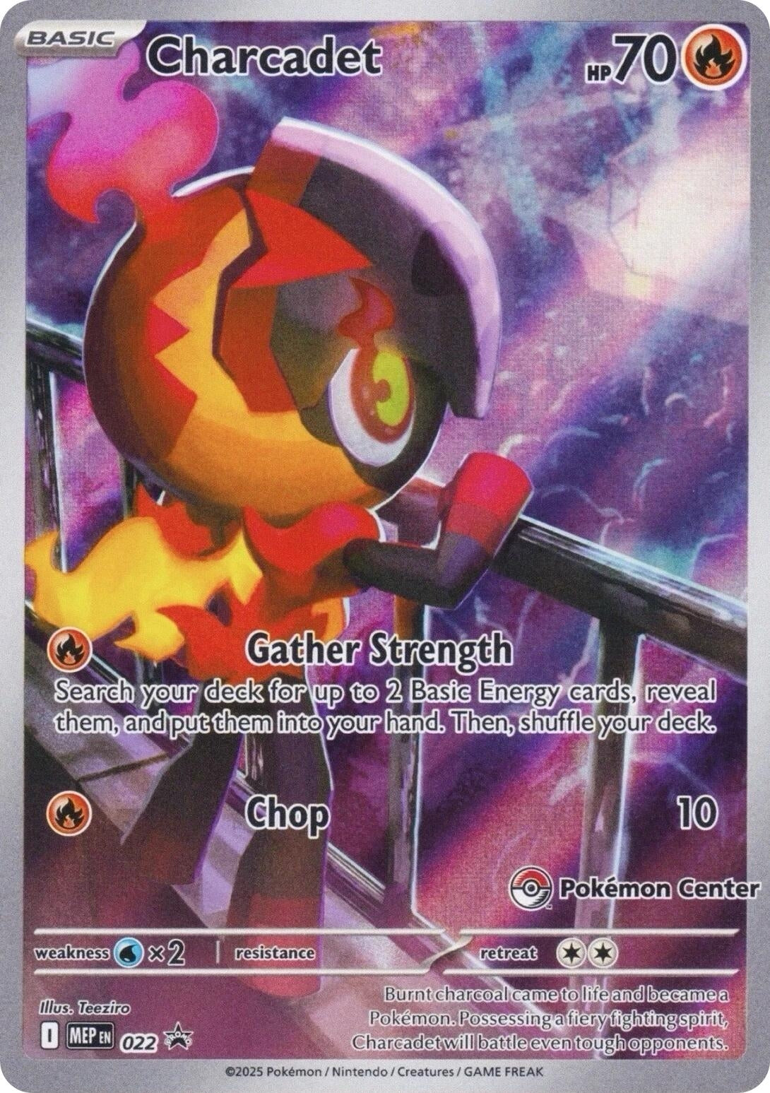 Charcadet - 022 (Pokemon Center Exclusive) [ME: Mega Evolution Promo] (022)