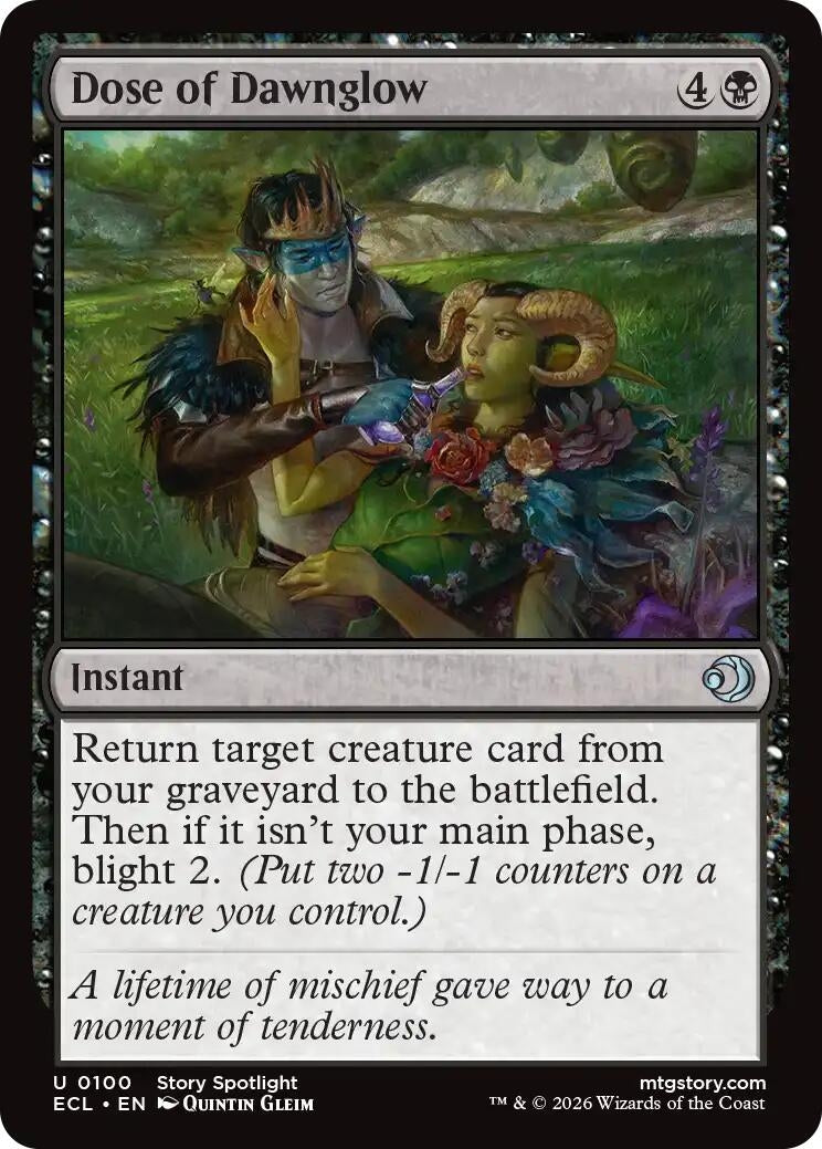 Dose of Dawnglow [Lorwyn Eclipsed] (100)