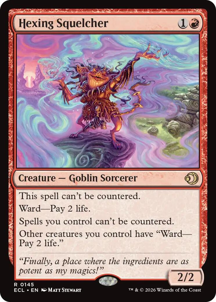 Image for Hexing Squelcher [Lorwyn Eclipsed] (145) - Magic: The Gathering
