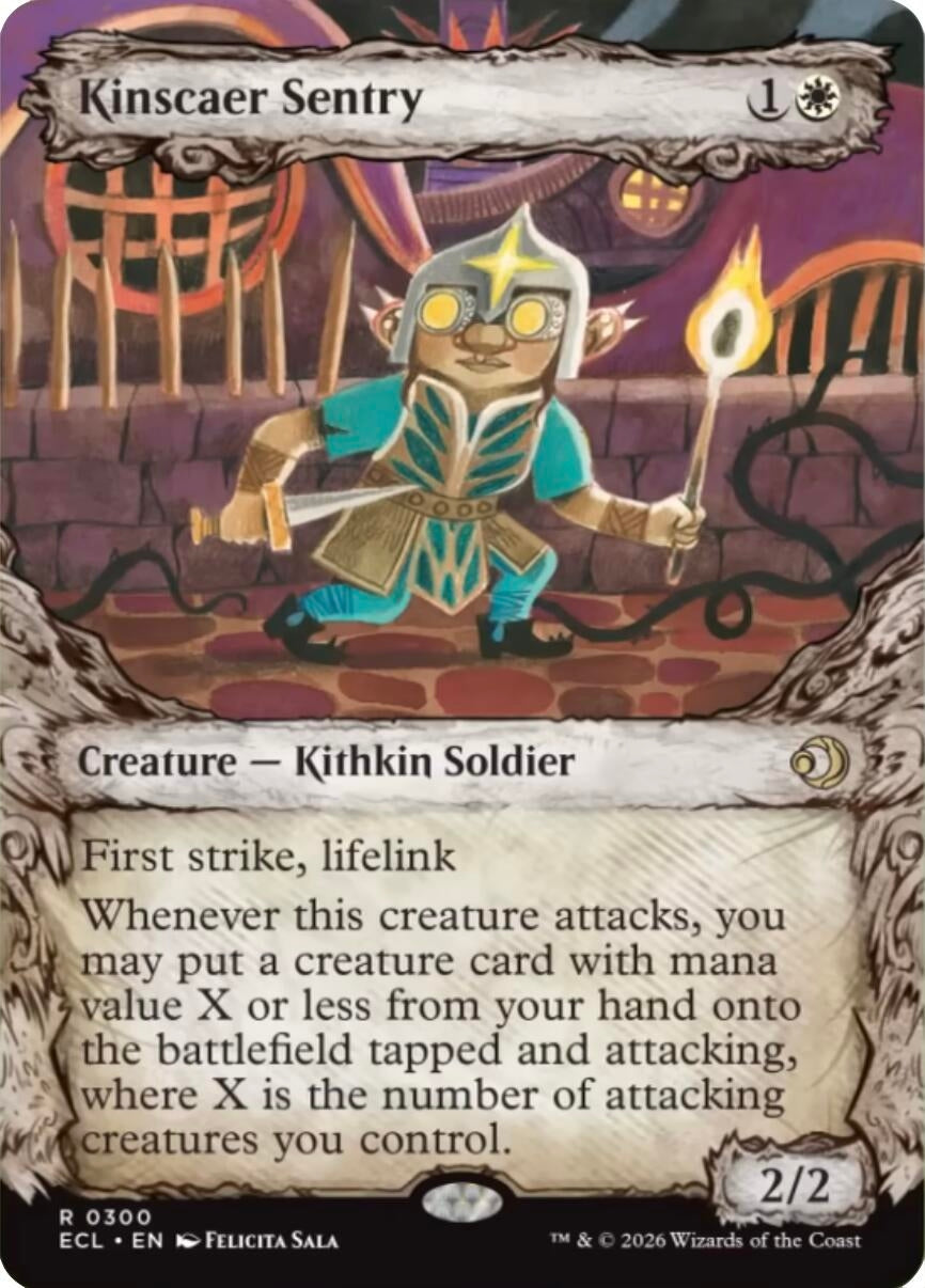 Kinscaer Sentry (Showcase) [Lorwyn Eclipsed] (300)
