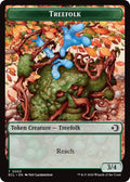 Treefolk // Goblin Double-Sided Token [Lorwyn Eclipsed] (3 // 6)