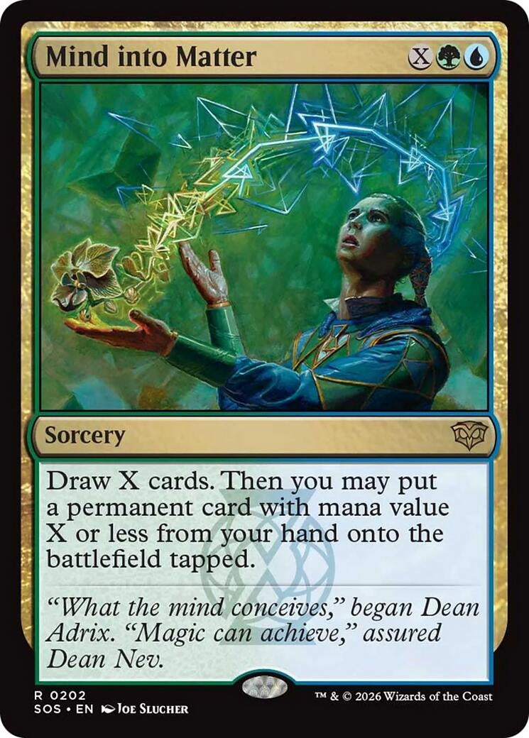 Mind into Matter [Secrets of Strixhaven] (202)