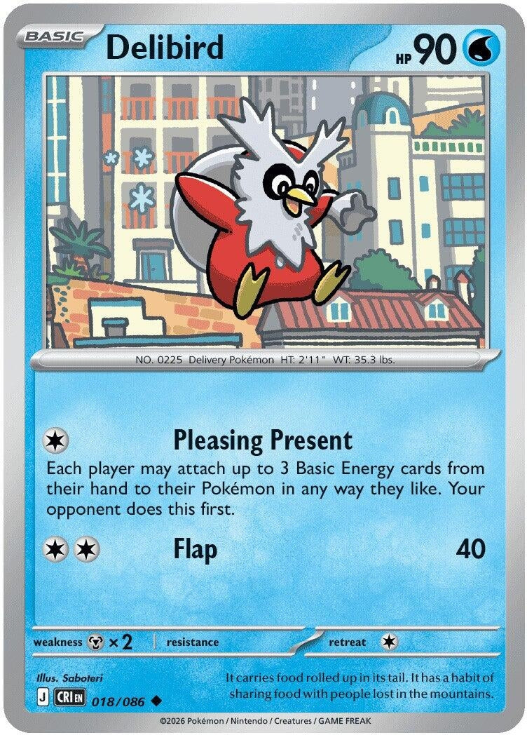 Delibird [ME04: Chaos Rising] (018/086)