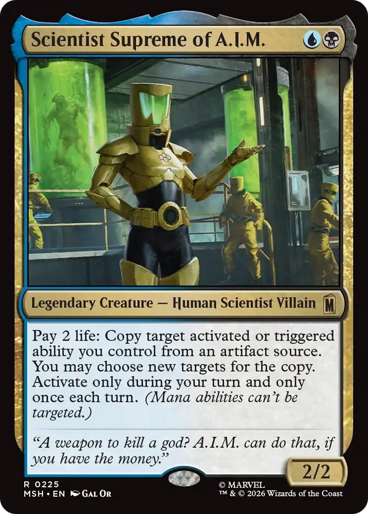 Scientist Supreme of A.I.M. [Marvel Super Heroes] (225)