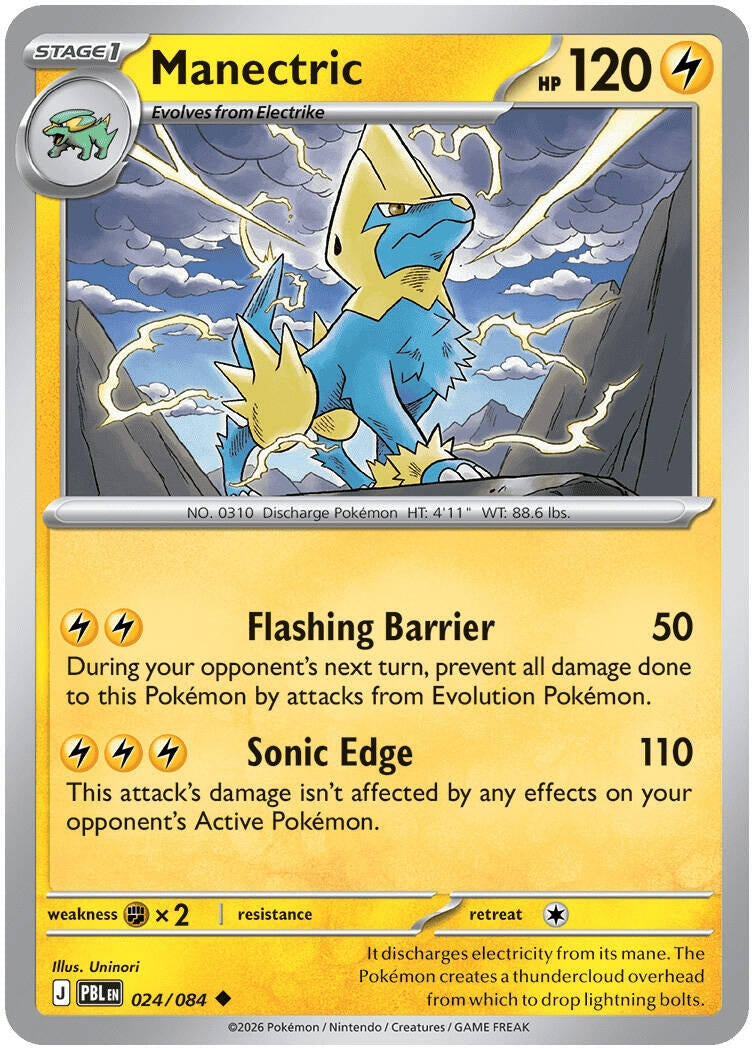 Manectric [ME05: Pitch Black] (024/084)