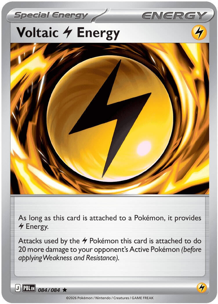 Voltaic Lightning Energy [ME05: Pitch Black] (084/084)