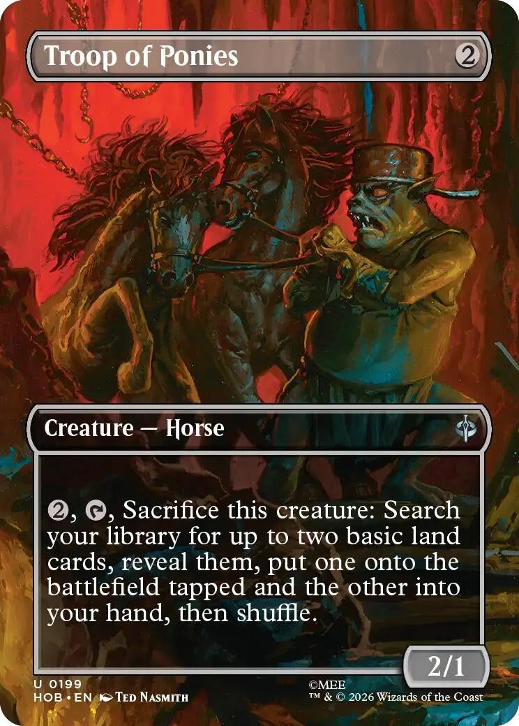 Troop of Ponies (Borderless) [The Hobbit] (199)