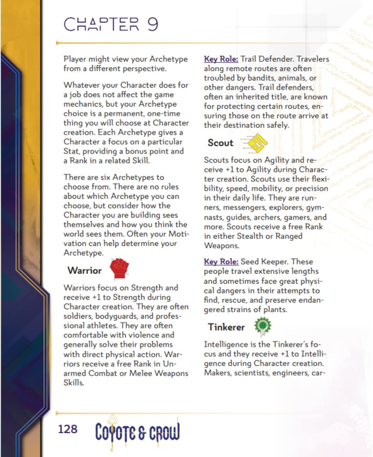 Coyote & Crow: Core Rulebook