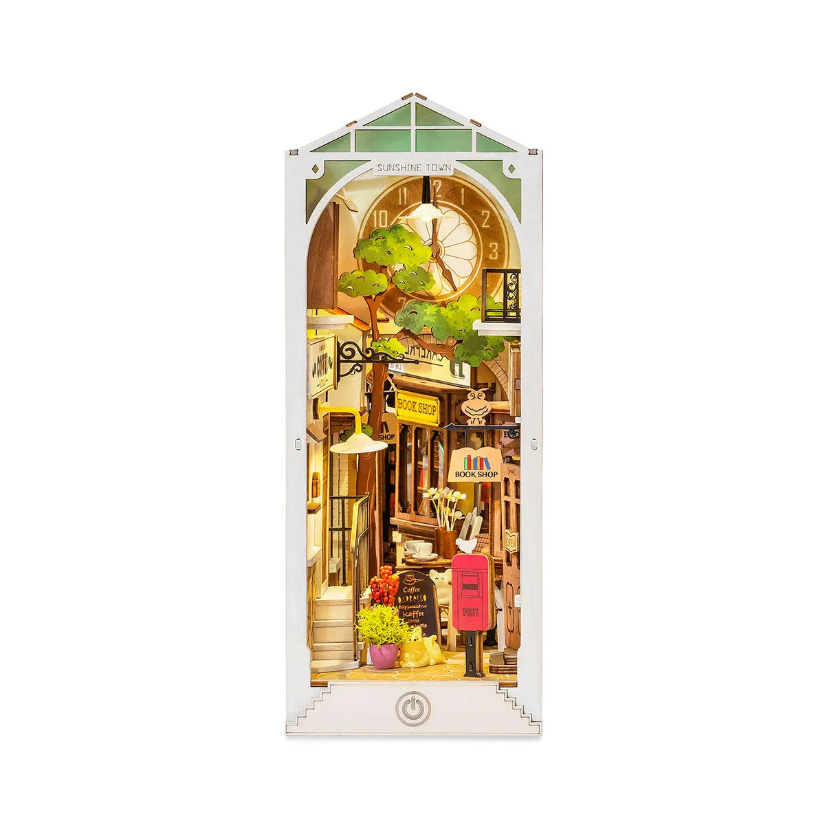 Rolife - Book Nook Shelf Insert - Sunshine Town