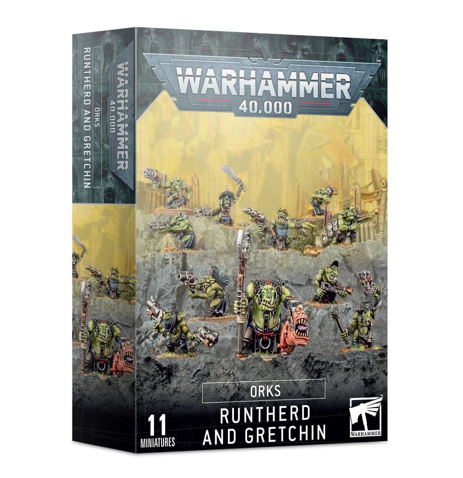 GW: 40K: Orks: Runtherd and Gretchin