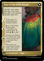 Huatli, Poet of Unity // Roar of the Fifth People [The Lost Caverns of Ixalan]