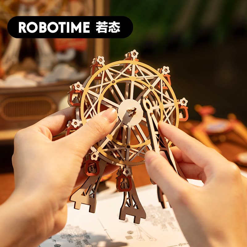 Rolife - Sunset Carnival Rolife Music Box DIY Wooden Puzzles