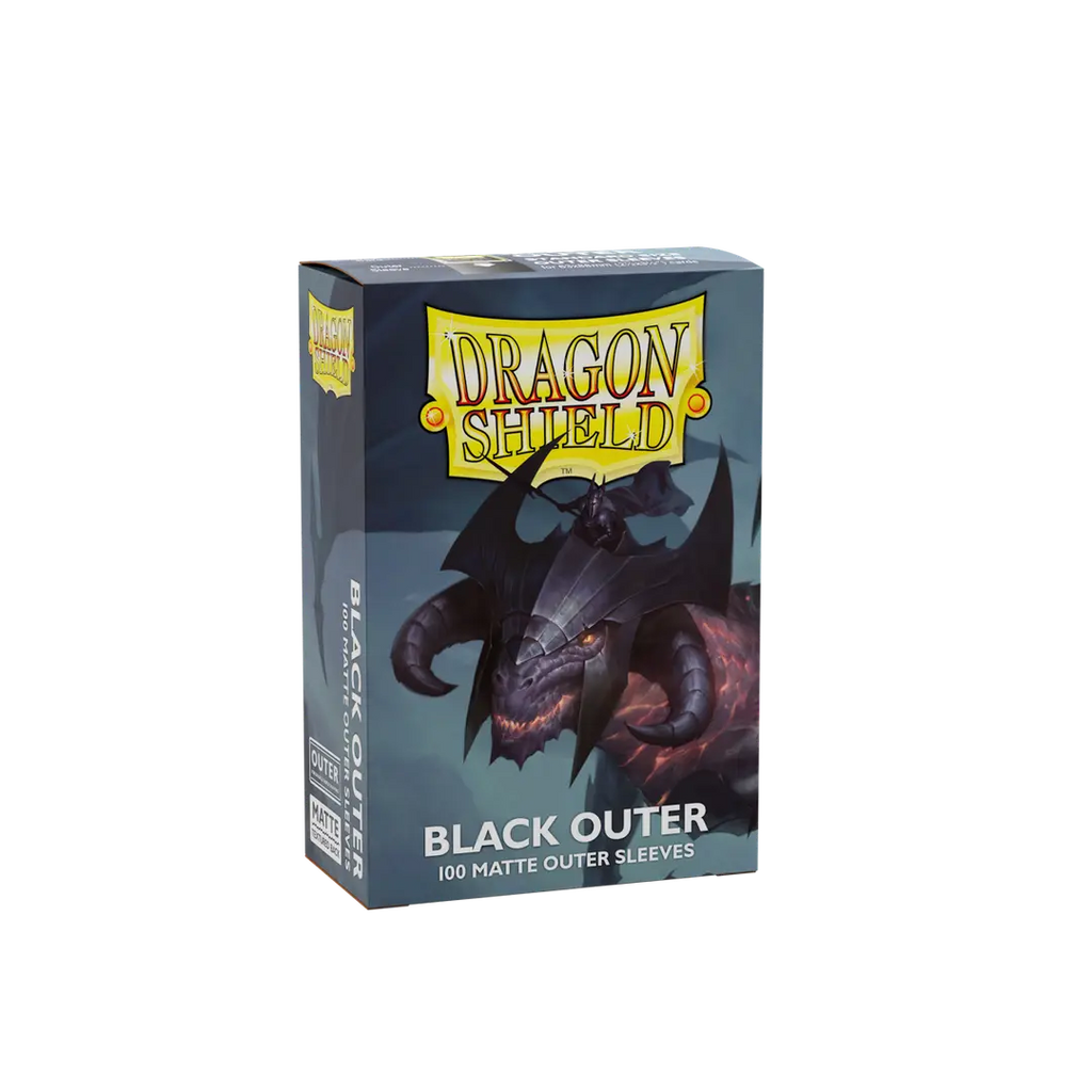 DragonShield: Deck Protectors: Outer Sleeves: Black Matte