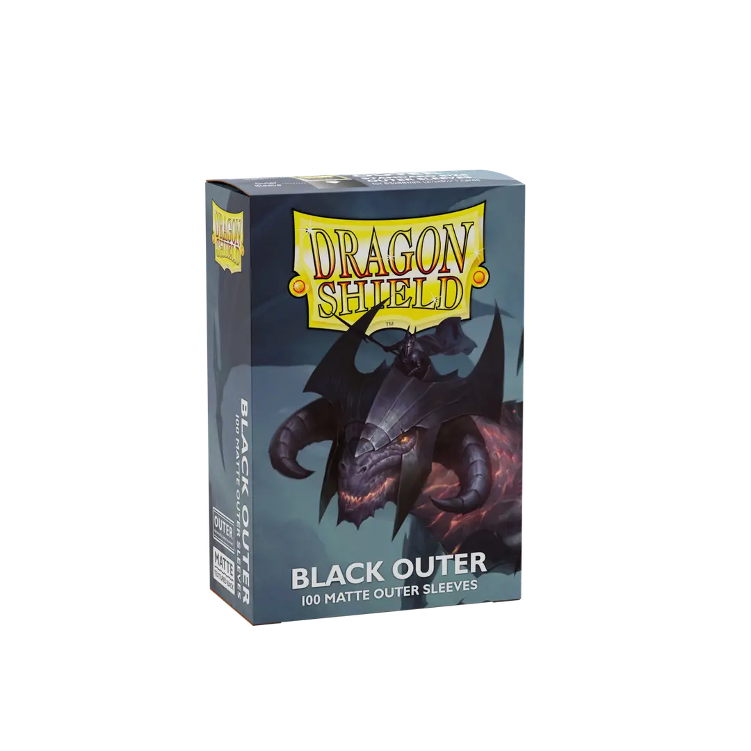 DragonShield: Deck Protectors: Outer Sleeves: Black Matte