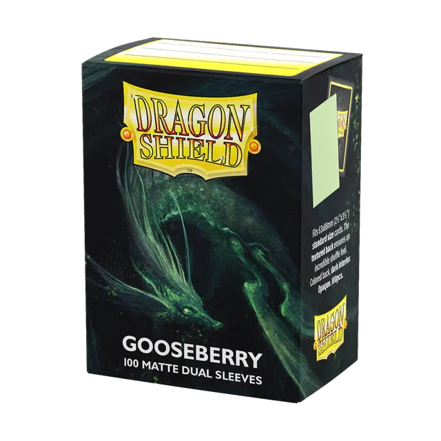 DragonShield: Deck Protectors: Dual Matte: Gooseberry