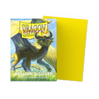 DragonShield: Deck Protectors: Dual Matte: Yellow & Silver