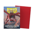 DragonShield: Deck Protectors: Dual Matte: Crimson & Silver