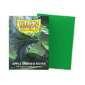 DragonShield: Deck Protectors: Dual Matte: Apple Green & Silver