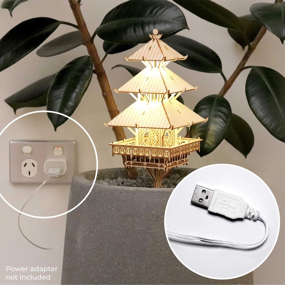 Tiny Treehouses: USB Lights