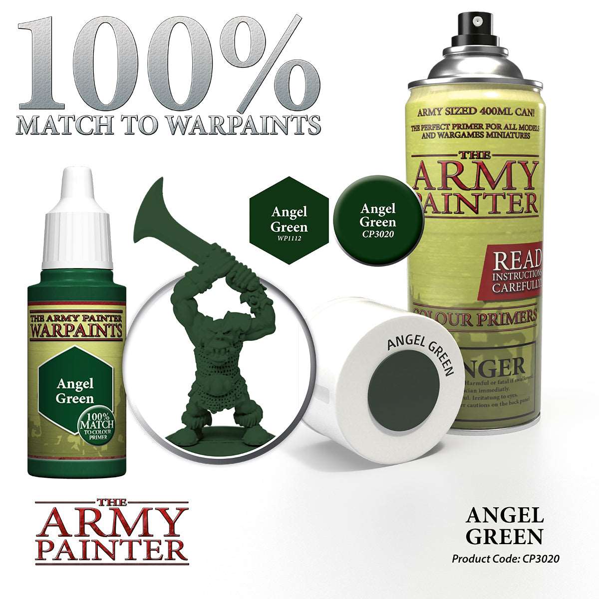 Army Painter: Spray: Angel Green