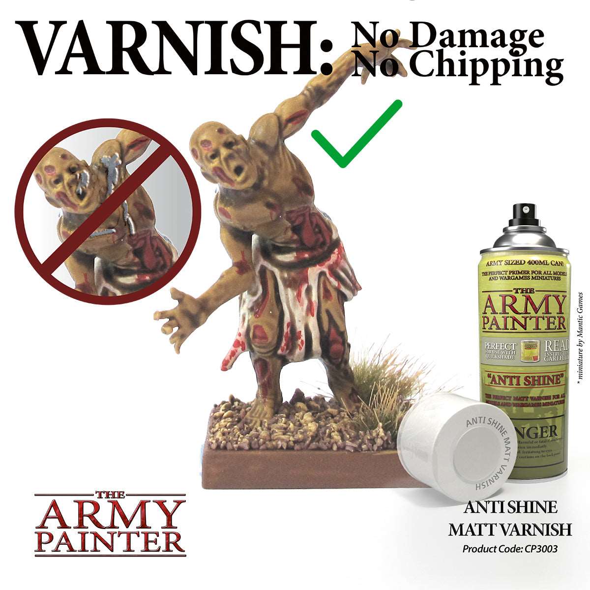 Army Painter: Spray: Anti Shine Matt Varnish