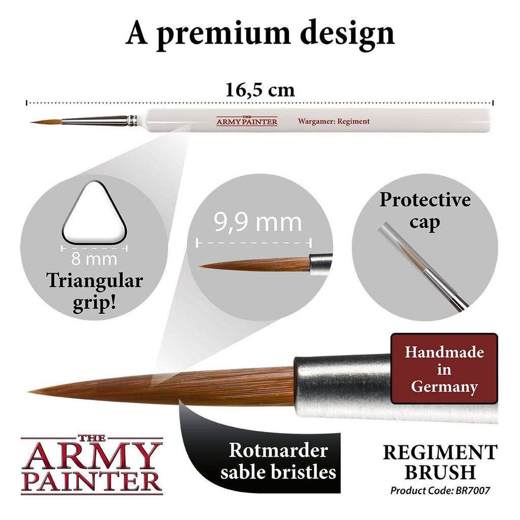 Army Painter: Brush: Wargamer: Regiment