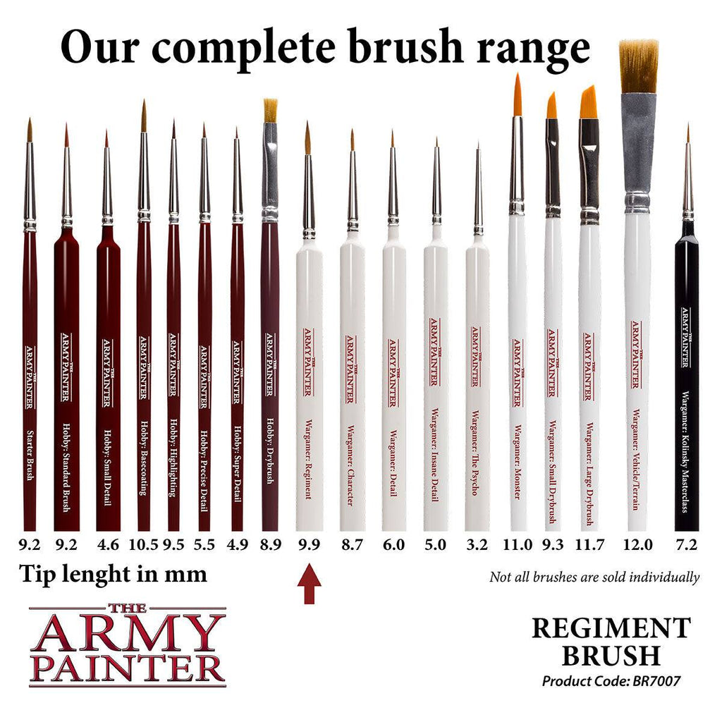 Army Painter: Brush: Wargamer: Regiment