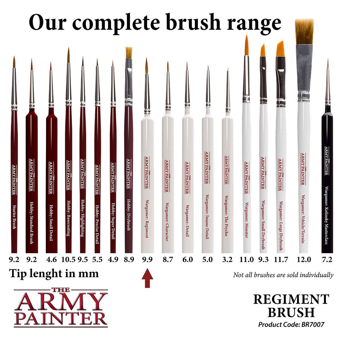 Army Painter: Brush: Wargamer: Regiment