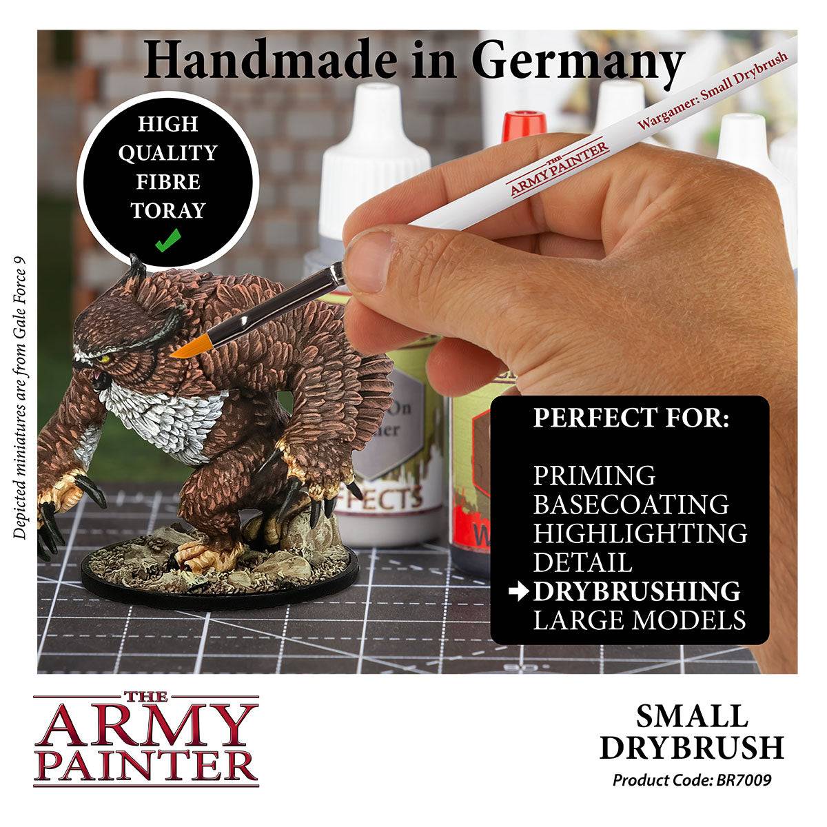 Army Painter: Brush: Wargamer: Small Drybrush