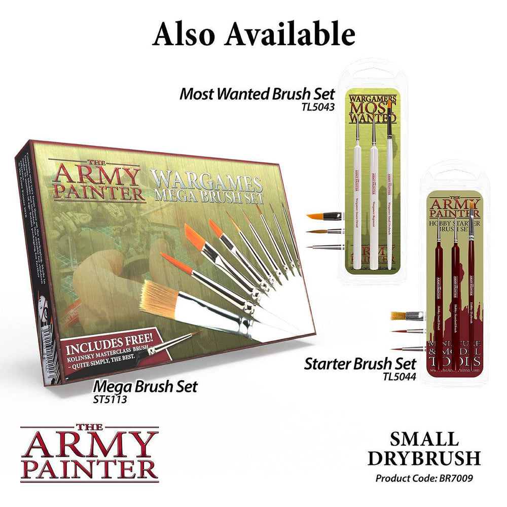 Army Painter: Brush: Wargamer: Small Drybrush
