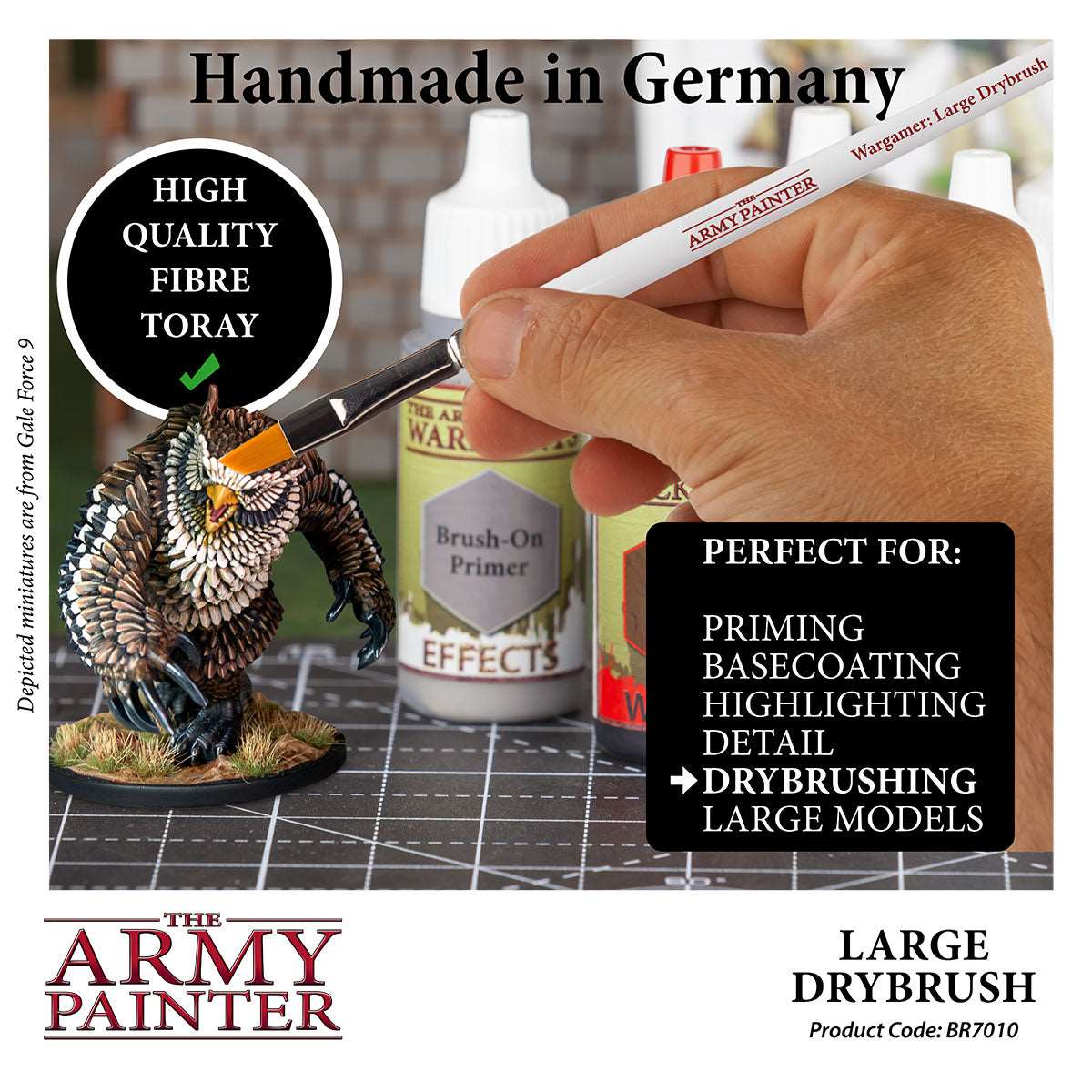 Army Painter: Brush: Wargamer: Large Drybrush