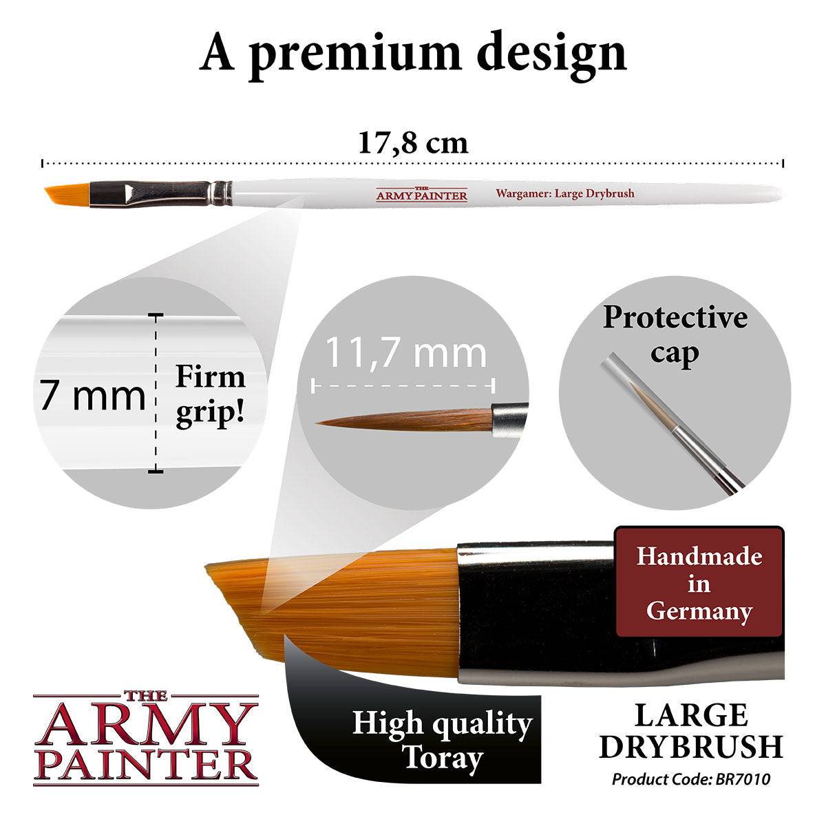 Army Painter: Brush: Wargamer: Large Drybrush