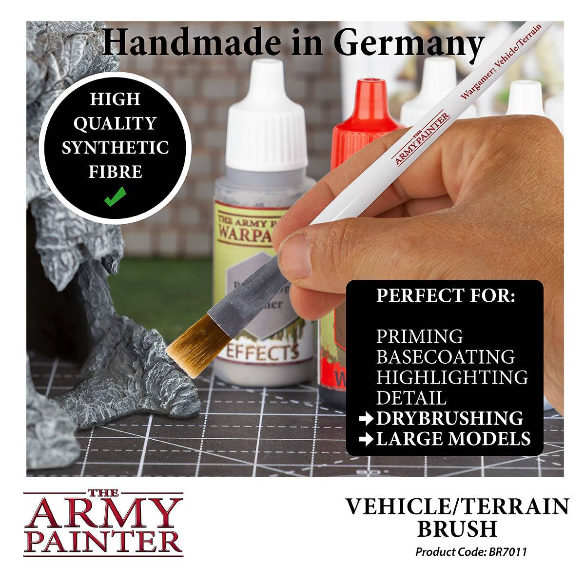 Army Painter: Brush: Wargamer: Vehicle/Terrain