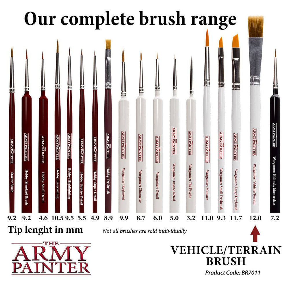 Army Painter: Brush: Wargamer: Vehicle/Terrain