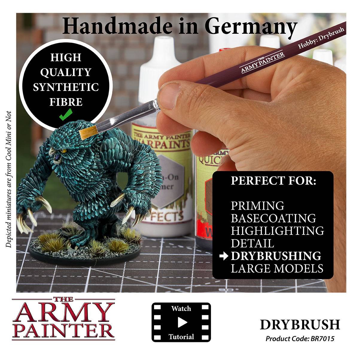 Army Painter: Brush: Hobby: Drybrush