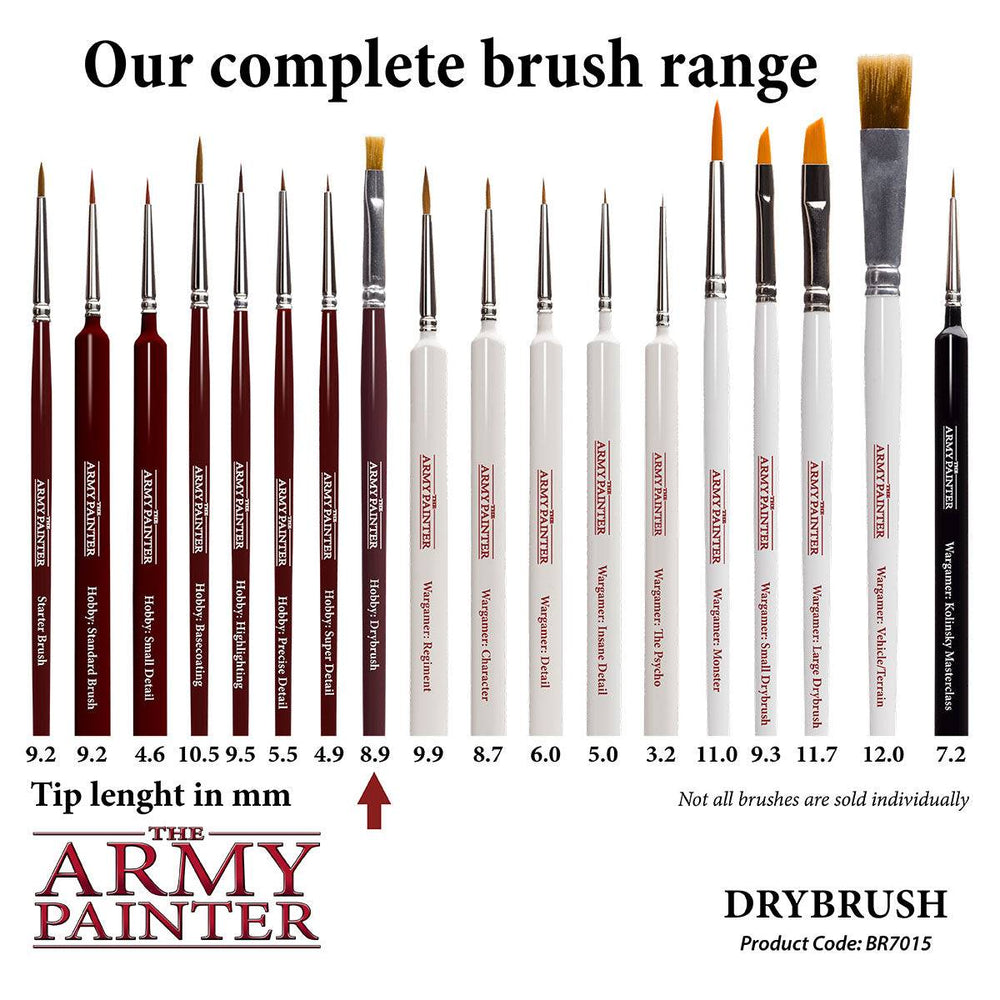 Army Painter: Brush: Hobby: Drybrush