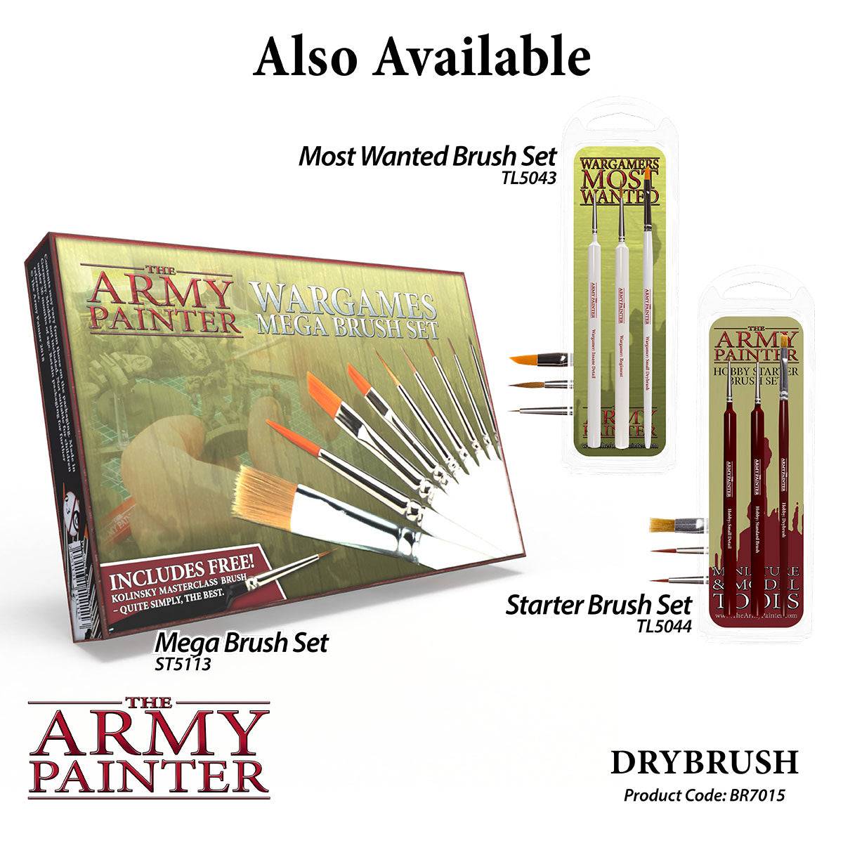 Army Painter: Brush: Hobby: Drybrush