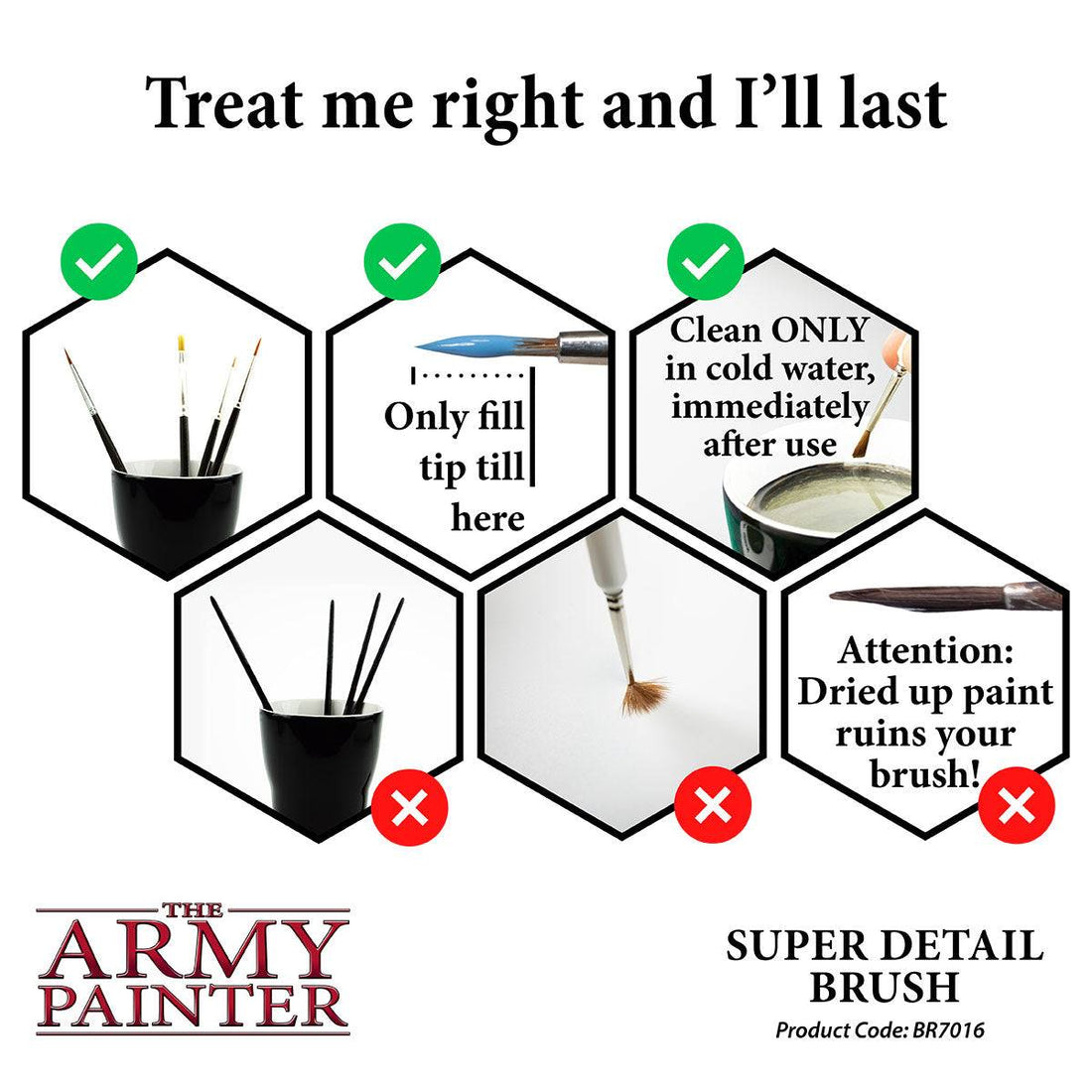 Army Painter: Brush: Hobby: Super Detail