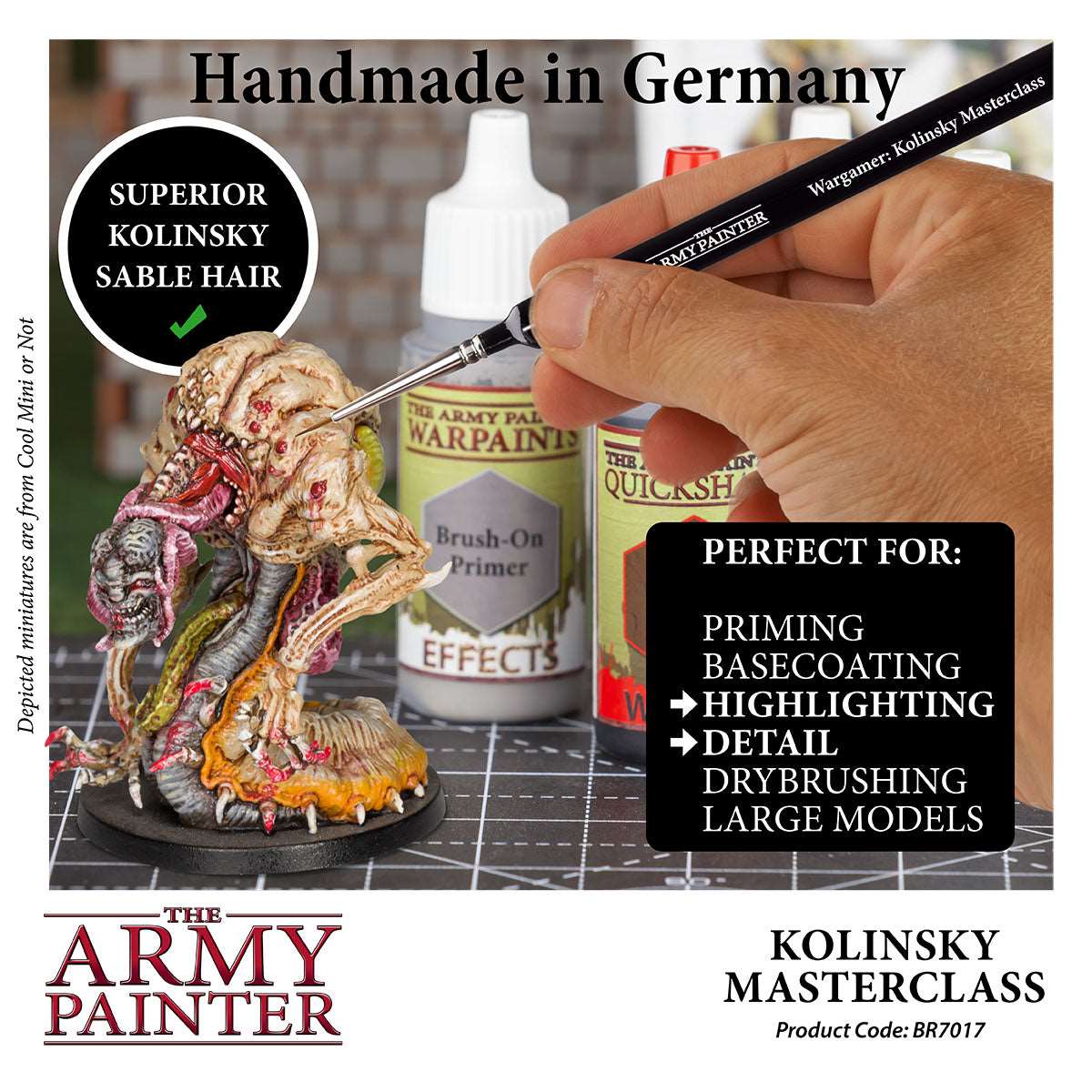 Army Painter: Brush: Wargamer: Kolinsky Masterclass