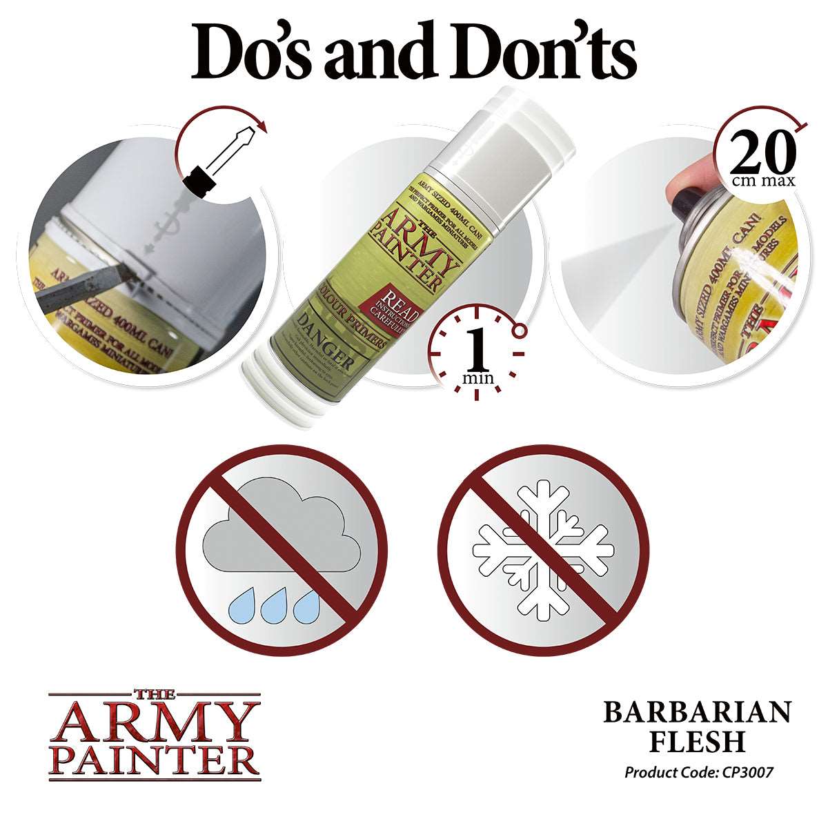 Army Painter: Spray: Barbarian Flesh