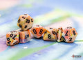 Chessex: Mega-hedral: 7-Die Set: Festive: Circus/Black